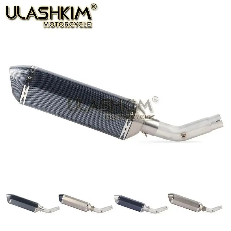 Мотоцикл Полная система глушитель Escape DB Killer Модифицированная средняя труба