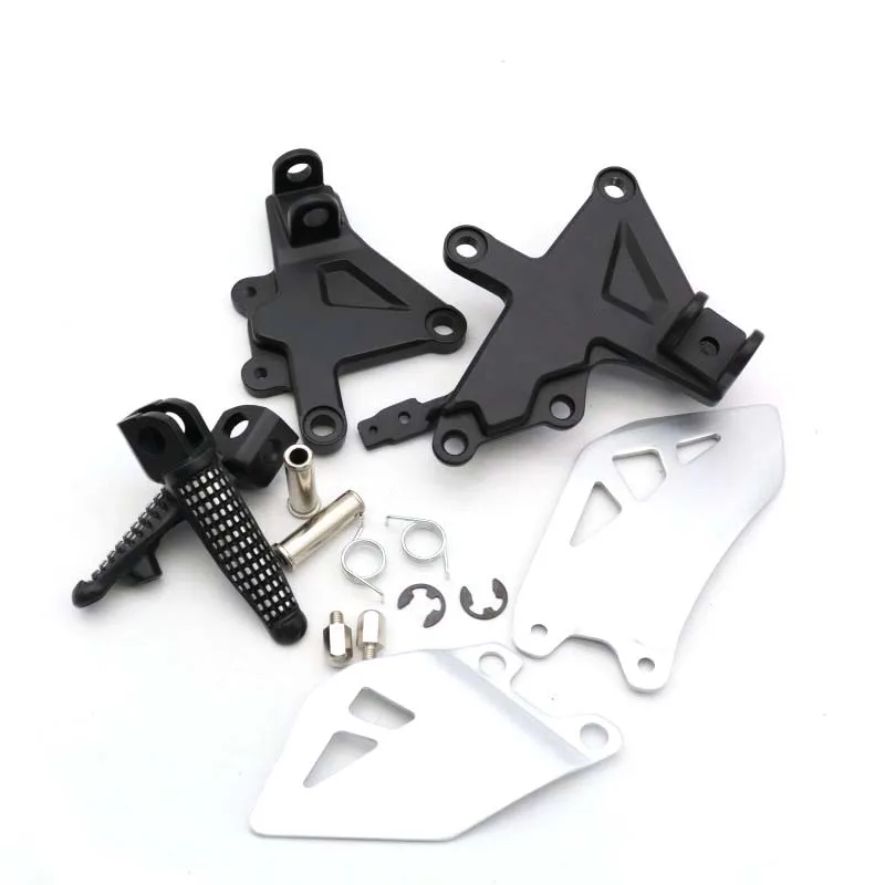 

Новый комплект кронштейнов для передней ножки и подножки для Kawasaki ZX10R 11-17 2011 2012 2013 2014 2015 2016 2017