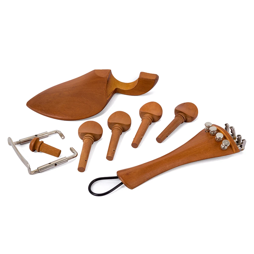 

Jujube Violin Music DIY Replace Chinrest Pins Unit Kit Durable Luthier Tools