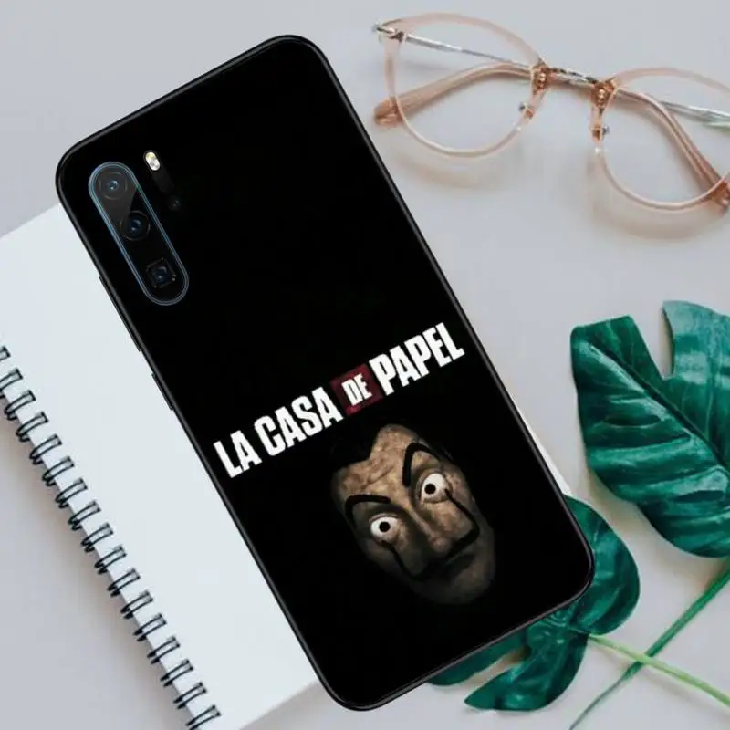

Money Heist House Paper Phone Cases For Huawei P40 P20 P30 lite Pro P Smart 2019 Mate 40 20 10 Lite Pro Nova 5t
