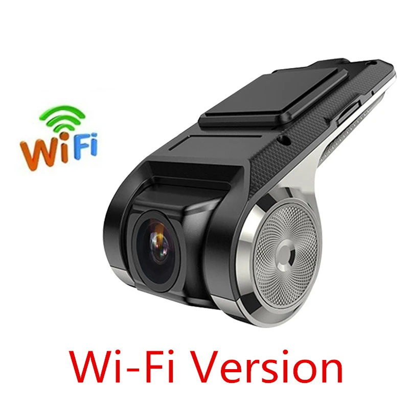 wifi version Автомобильная камера ADAS DVR Full HD 1080P видео рекордер g-сенсор Wi-Fi с tf-картой ночная версия Обнаружение движения Автомобильный видеорегистратор USB - Название цвета: wifi version