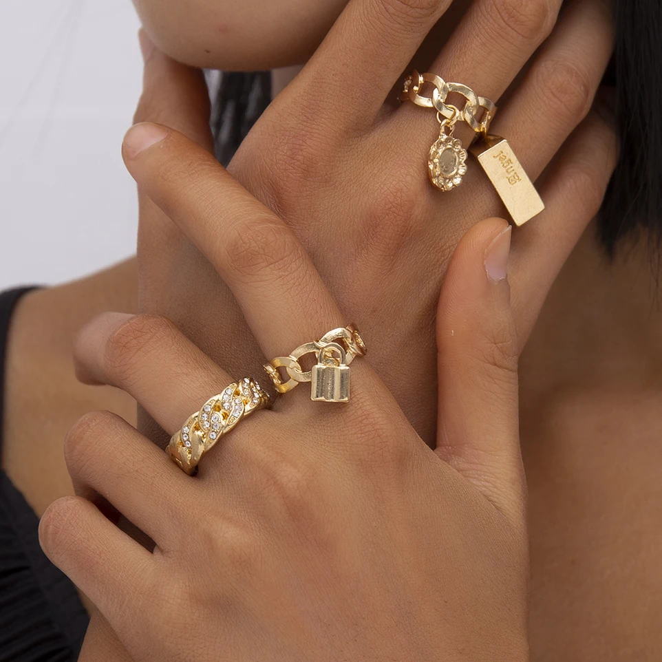 Женские летние обручальные кольца с кристаллами в стиле бохо винтажные панк 2020