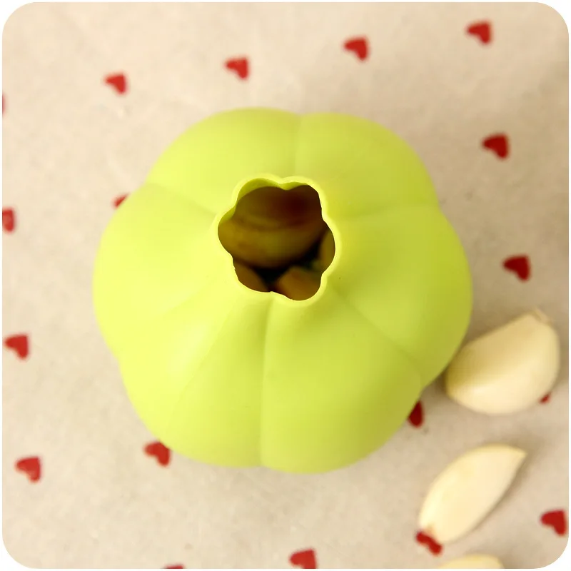 Креативная практичная силиконовая резина чеснок овощечистка для чеснока прессы