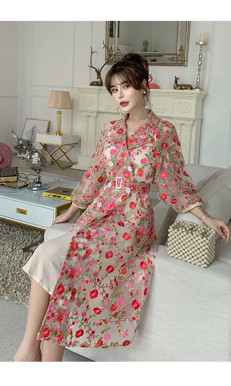 Женское длинное двубортное платье элегантное модельвечерние праздничное из