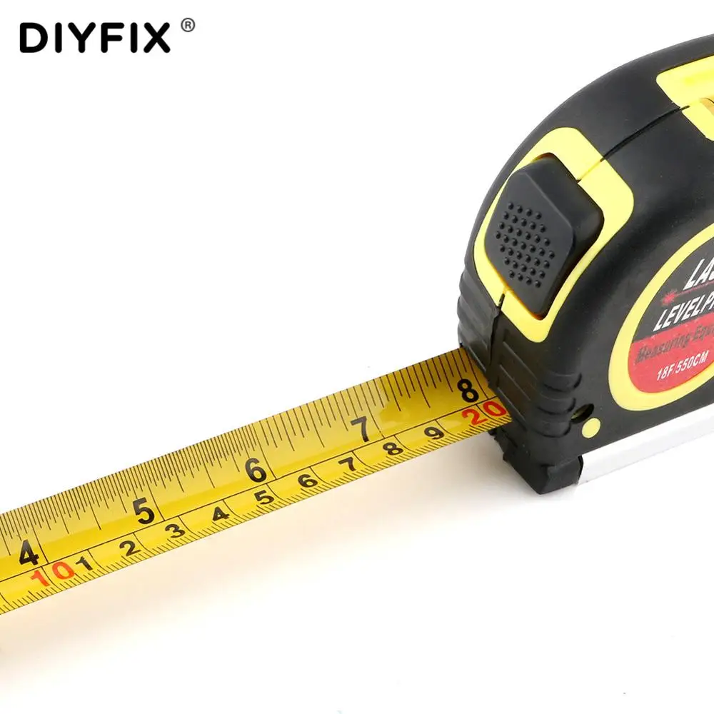 DIYFIX Лазерная Горизонтальная Вертикальная измерительная лента выравниватель