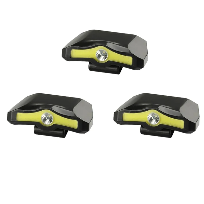 

XPE+COB LED Cap Light Clip Headlamp Flashlight Miners Lamp for Fishing