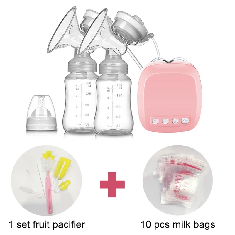 Беспроводной электрический насос для грудного вскармливания с набором сосок