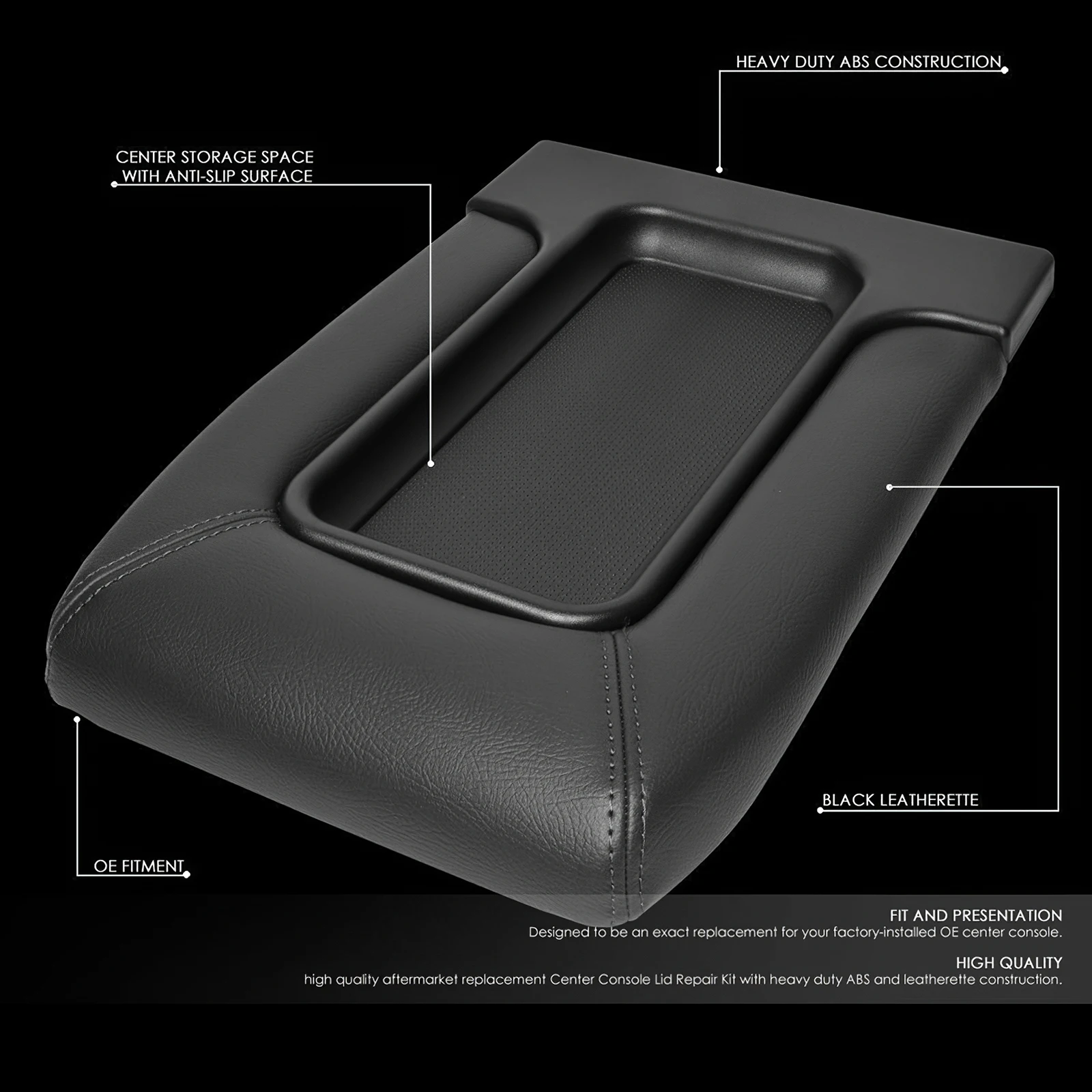 

2021 Car Center Console Cover PU Leather Car Armrest Cover Soft Car Cushion Protector Protective Center Console Cover Armrest