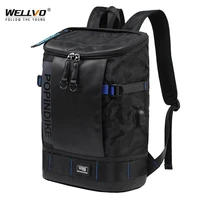 usb charging backpack men large bucket backpacks students laptop travel bags male letter printing camouflage bag 17 inch xa86c
