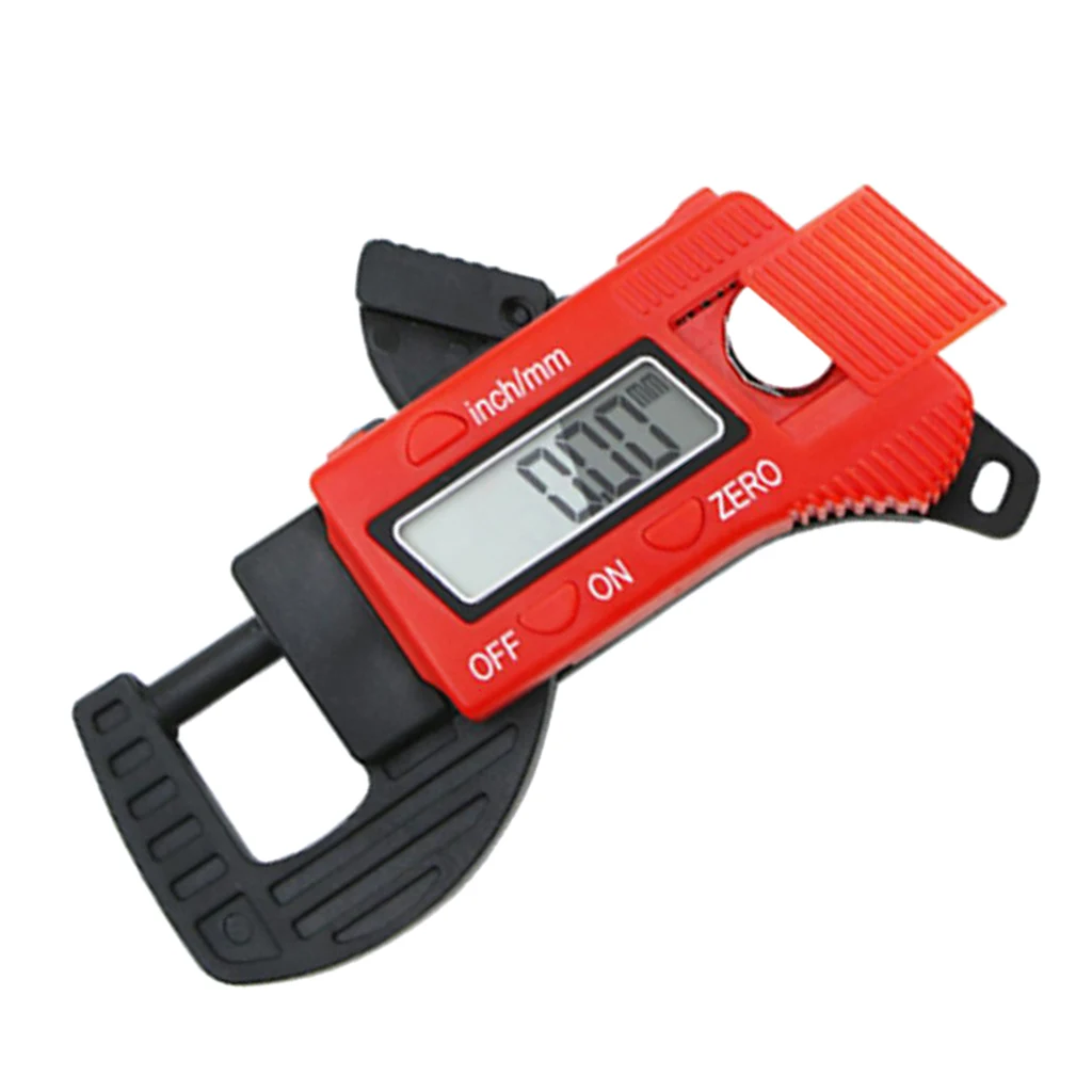 

0-12mm Handheld Portable LCD Digital Thickness Gauge Meter Micrometer Test Measuring Tool