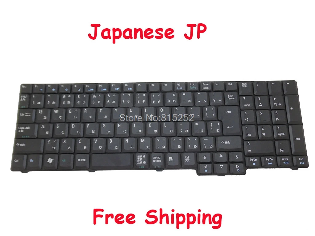 

Клавиатура для ноутбука Acer 5535 5235 5335 5735 6530G 6930 7000 7220 7320 9524 9525 8735 9j Япония JP Новинка
