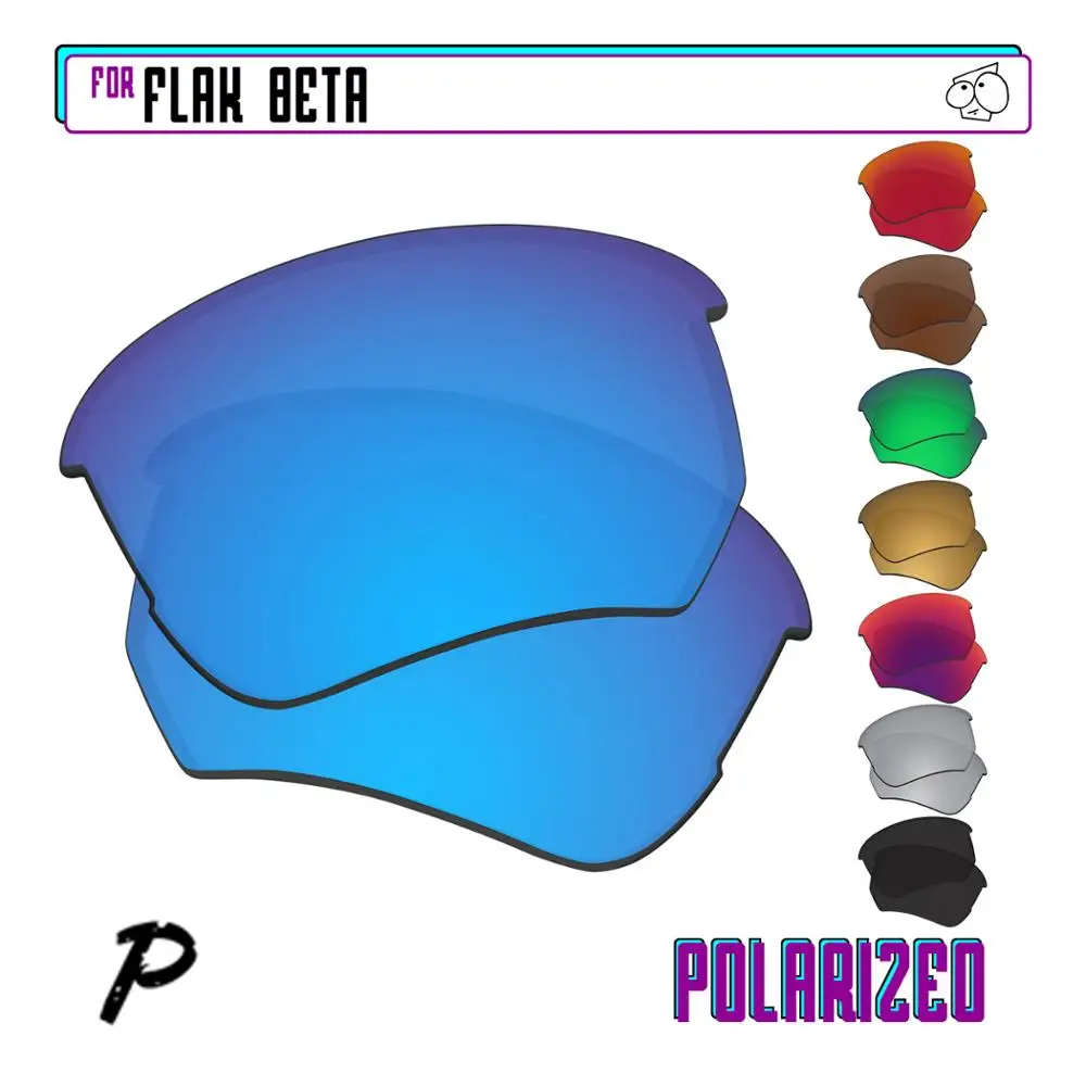 Ezrelease поляризованные Сменные линзы для солнцезащитные очки Oakley Flak Beta несколько
