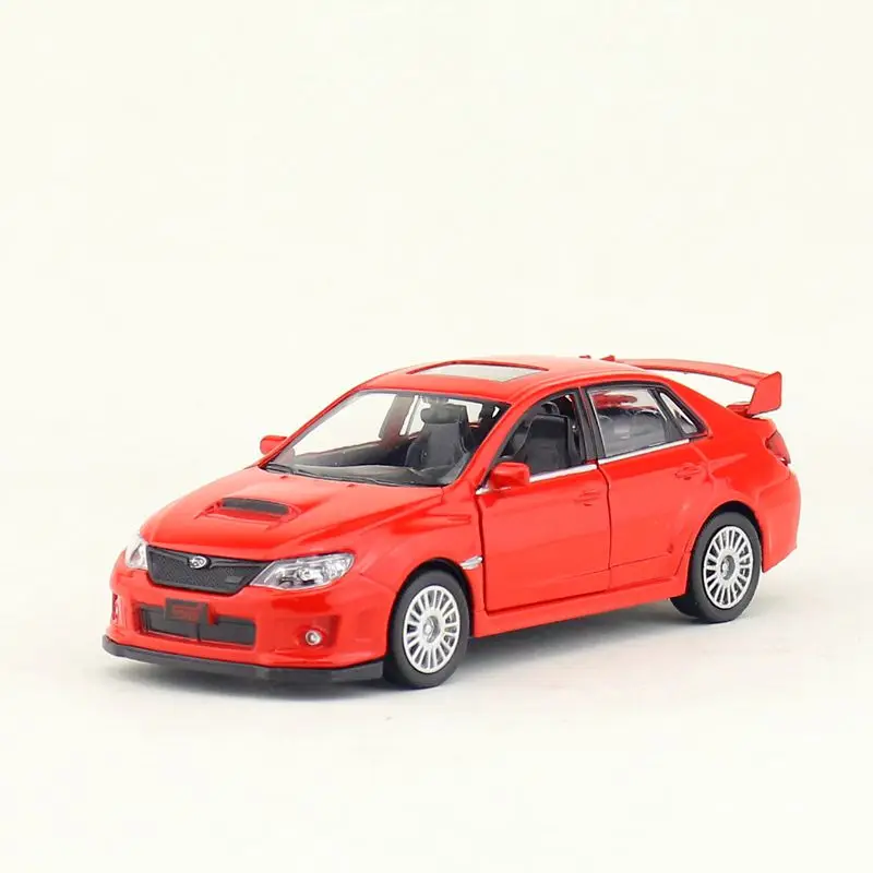 Распродажа 1:36 модель автомобиля Subaru WRX из сплава с имитацией под давлением и