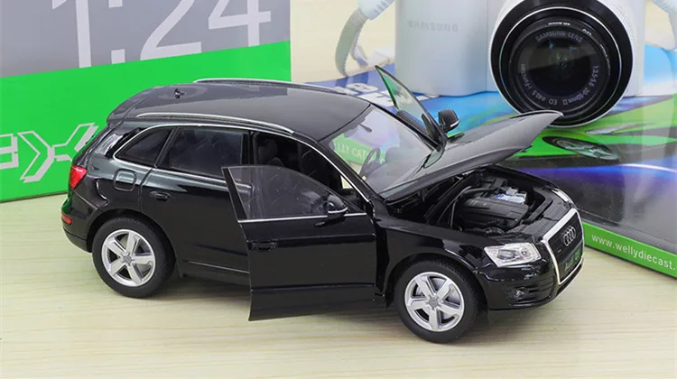 WELLY 1:24 Audi Q5 SUV спортивный автомобиль моделирование сплав модель автомобиля ремесла Коллекция игрушек инструменты подарок