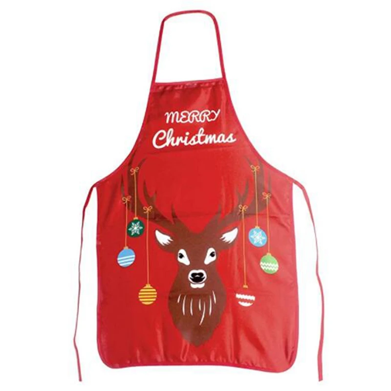 

Christmas Kitchen Apron Reindeer Style Adult Kitchen Apron Christmas Party