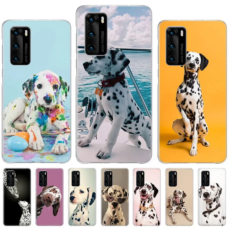 

Dalmatian puppies Dog Case For Huawei P50 P40 P30 P20 P10 lite Printing Pattern Cover For Huawei Mate 20 10 Pro Anti-fall Coque