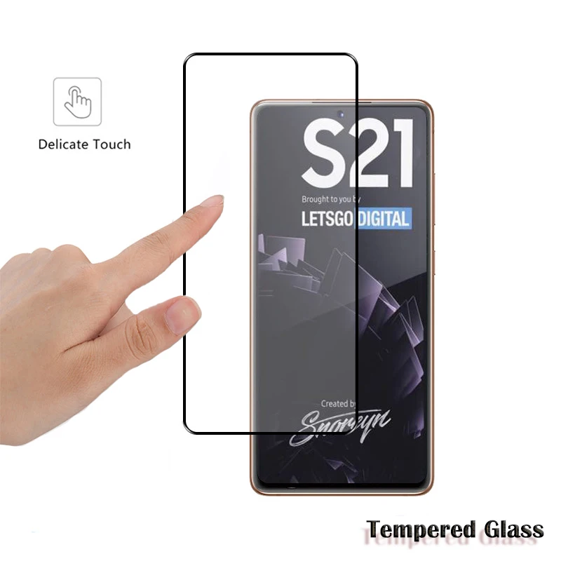 3pack protective glass for samsung galaxy s 21 s21 plus glas s21ultra tempered film on samsun s21plus galaxys21 screen protector free global shipping