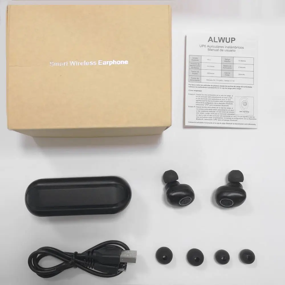 TWS Bluetooth 5,0, Bluetooth наушники, беспроводные наушники, настоящая Беспроводная стерео гарнитура, 3D HIFI спортивные наушники для телефона с микрофоном