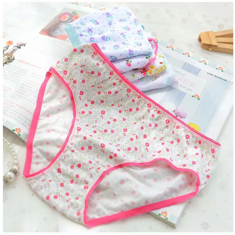 6 шт./упак. поставка в произвольной последовательности Трусики брифы нижнее белье