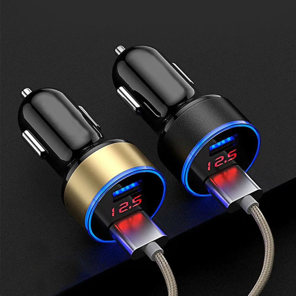 Автомобильное зарядное устройство Palumma 3 1 А 5 В с двумя USB-разъемами