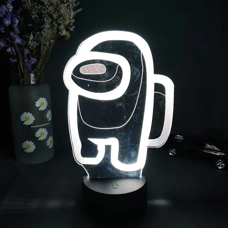 Настольная лампа для игровой комнаты декоративный светодиодный ночник на стол