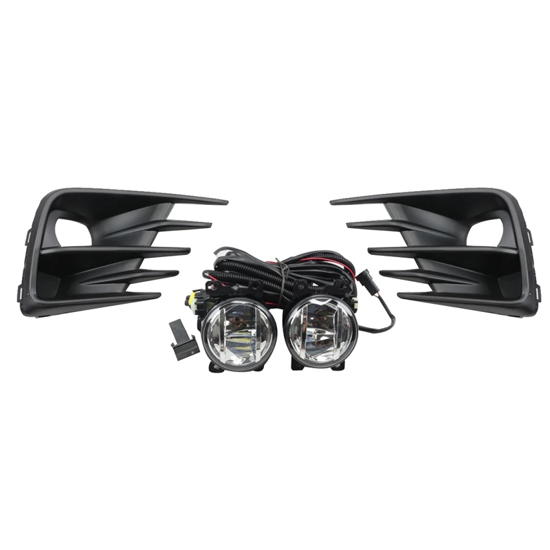 

Автомобильный передний бампер, светодиодная противотуманная фара, крышка в сборе с переключателем лампы, комплект проводов для Honda City 2019 2020