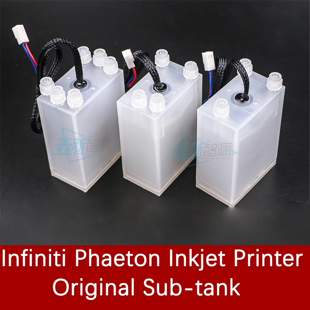 Картридж для растворителя для струйного принтера Infiniti Phaeton с подкачкой чернил в 3 отверстия 4 6 для головки Seiko Sub-tank on.