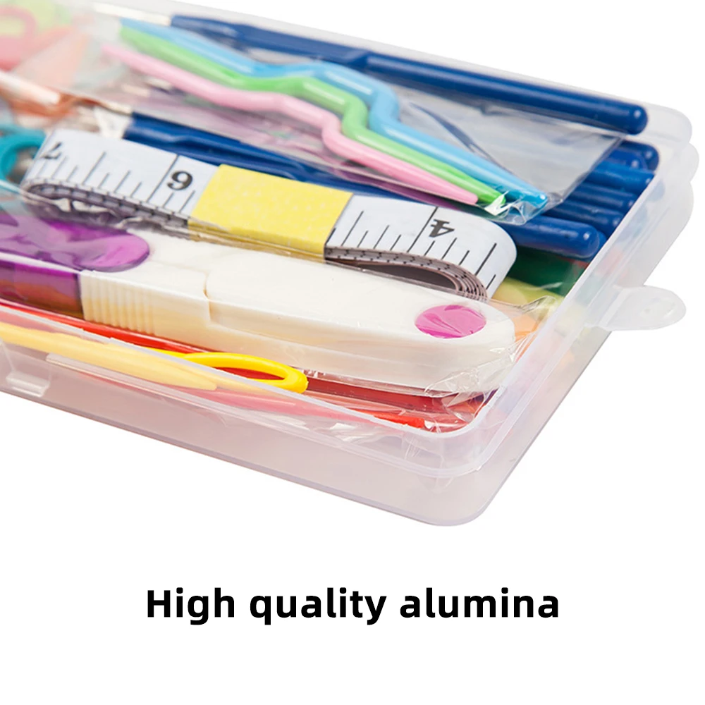 

Manual Bobbin Winder Knitting Roll String Fiber Wool Thread Ball Holder With 57pcs Needles Crochet Hook Sweater Weaving Tools