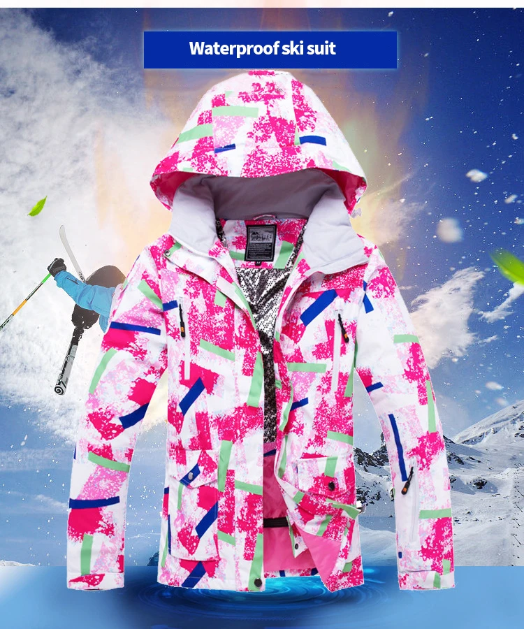 

New Winter Ski Suit for Men Warm Windproof Waterproof Outdoor Sports Snow Jackets and Pants Male Ski Equipment Snowboard Jacket