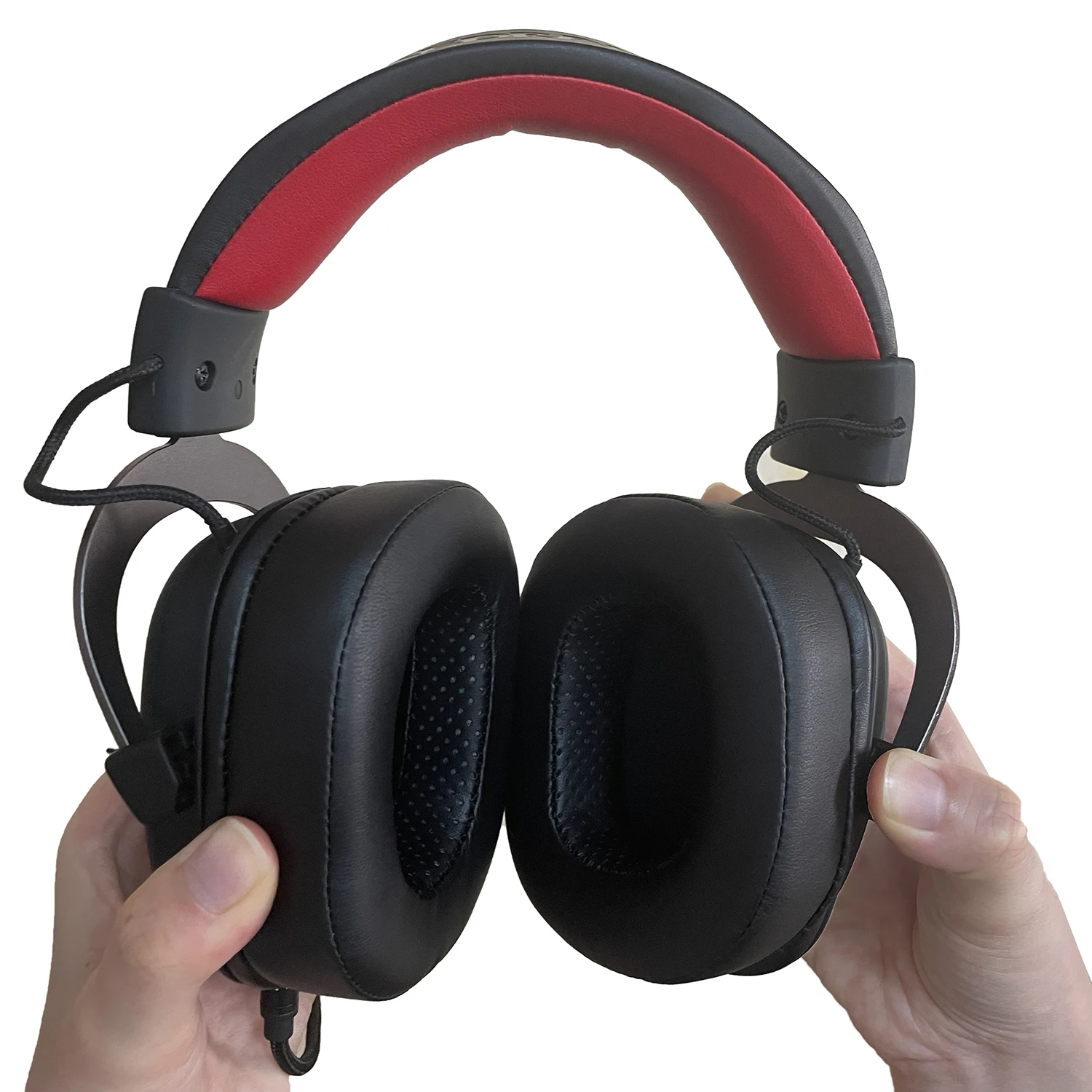 Сменные амбушюры NullMini для Redragon H510 Zeus H710 Helios гарнитура наушники с кожаным рукавом