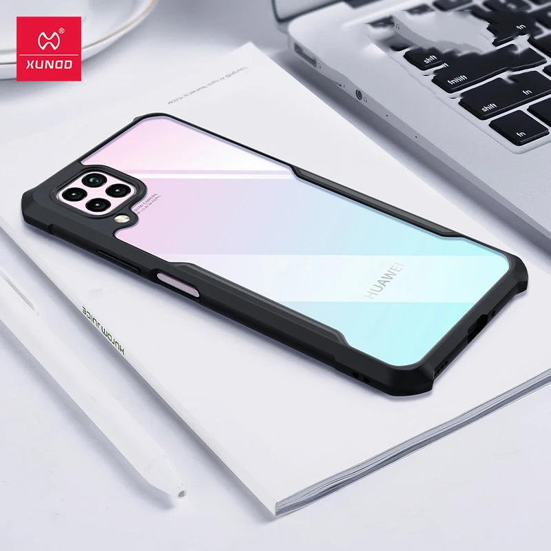 Чехол для Huawei P40 Lite чехол XUNDD Nova 7i 6 SE 6SE противоударный прозрачный защитный