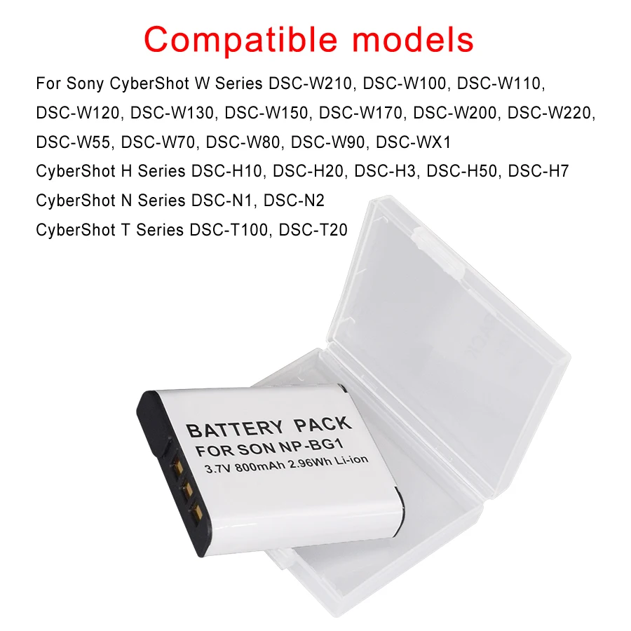 PALO 1 шт. Высококачественная NP-BG1 NPBG1 NP 3 6 V 1300mah батарея для цифровой камеры Sony NP-FG1 |
