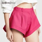 Шорты женские TWOTWINSTYLE, летние, с высокой талией, 2021