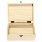 Деревянная Подарочная коробка для инструментов, новая шкатулка для украшений, настольная раскладная коробка из натурального дерева, домашний декор, коробка для хранения открыток TW086