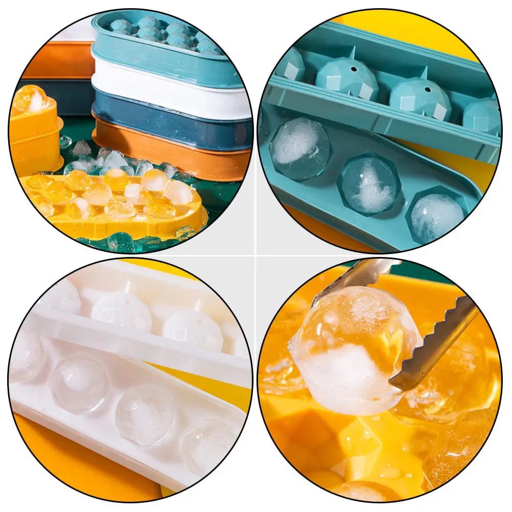 

2Pcs 13-grid DIY Ice Making Molds Household Ice Cube Trays Party Ice Molds