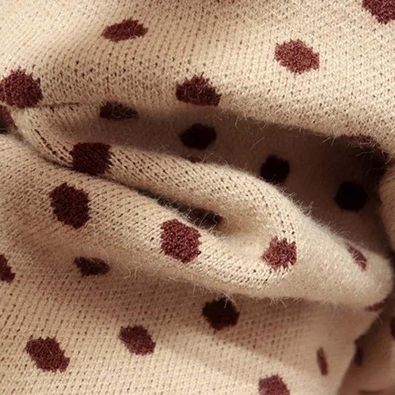 

Sodawn 2021 New Autumn Winter Sweater Dress Baby Girl Clothes Round Neck Baby Knitwear For 6-24 Month