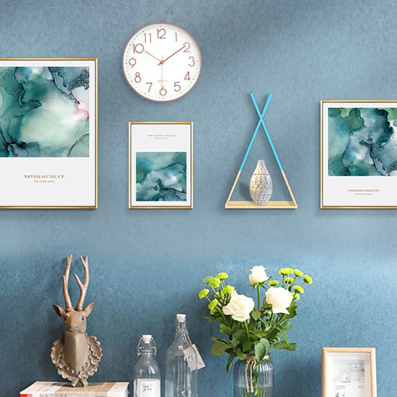 Тройная угловая настенная рама полка для дома витрина украшения гостиной