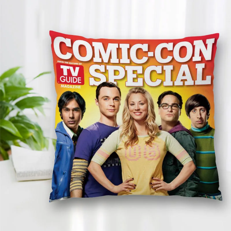 

Новая Теория большого взрыва, подушка-комбинация с молнией, для спальни, детской подушки, диванная наволочка, подушки, наволочка