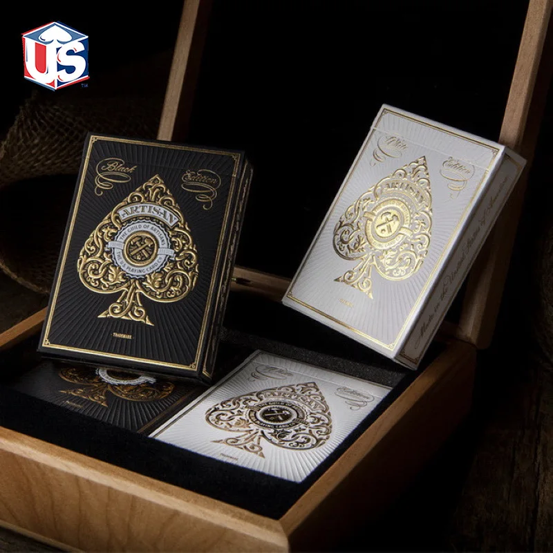11 игральных карт Artisan Theory T11 белый/черный цвет ограниченная серия колода размер
