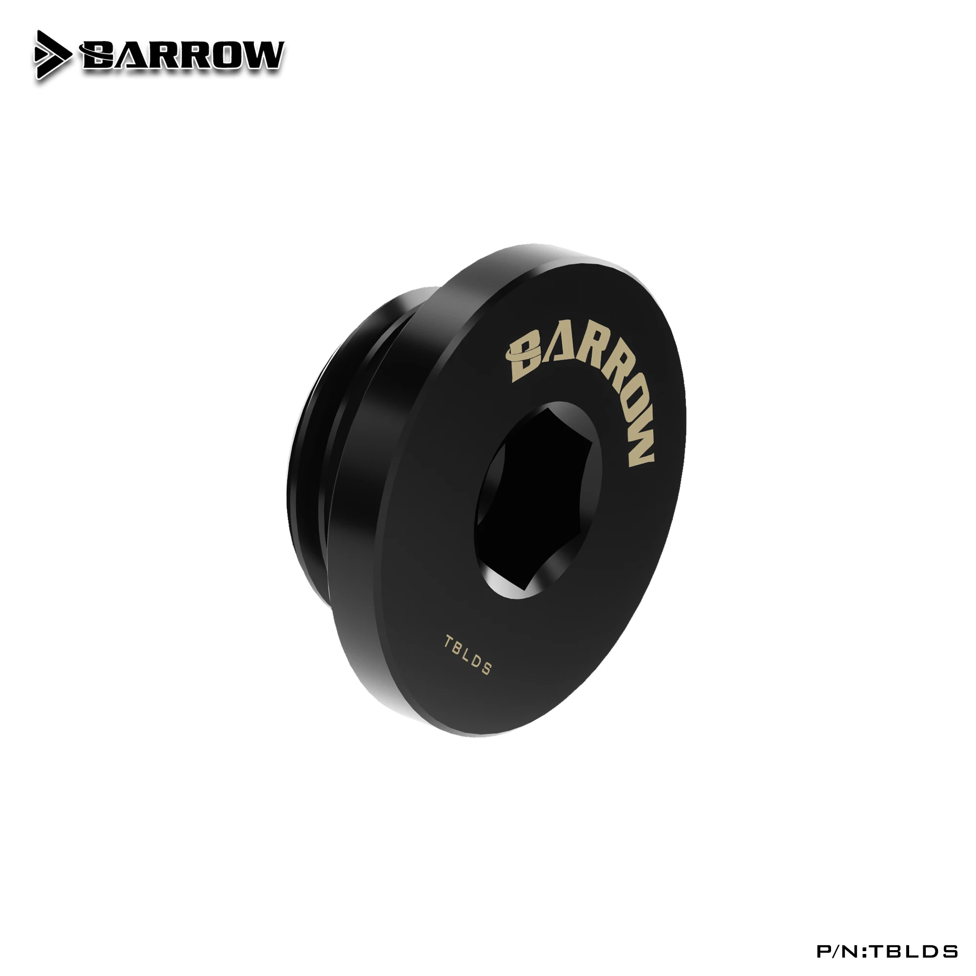 BARROW Black G1/4 &quotультратонкий внутренний шестигранный водяной ограничитель