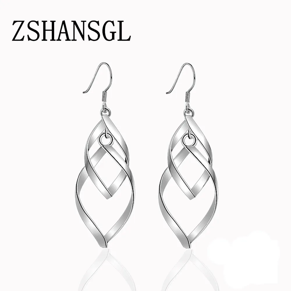 Женские серьги подвески Длинные витые с кисточками индийские двумя