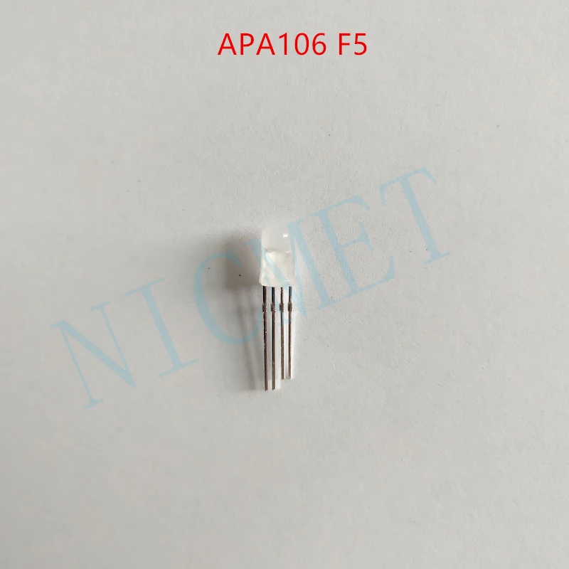 50 шт.-1000 шт. DC5V APA106 F5 5 мм APA106 F8 8 мм круглый RGB светодиодный APA106 чипсет внутри RGB Полноцветный матовый светодиодный чипы