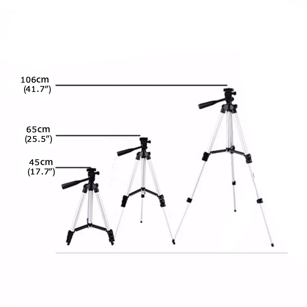 Выдвижной Гибкий штатив для цифровой камеры держатель смартфона набор зажимов