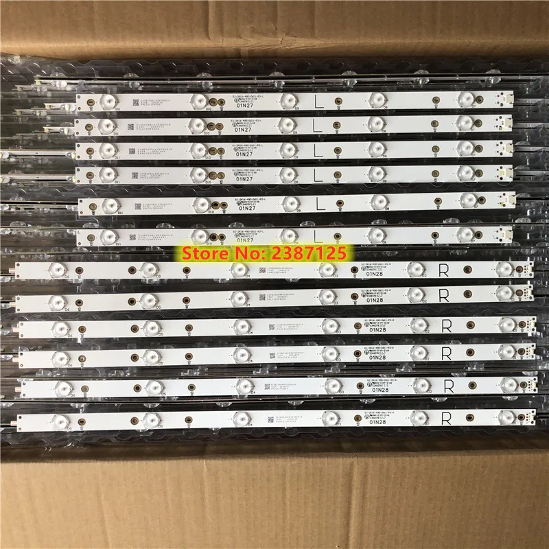 Светодиодные ленты для Фил Ips 49 &quotТВ 49PUT4900 49PUF6701/T3 GJ-2K15-XM-D2P5C1-490-D611-C1 49puh490 0/88 EVTLBM490E060