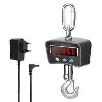 mini lcd digital 1000kg crane scale portable industrial electronic heavy duty weight hook hanging scale