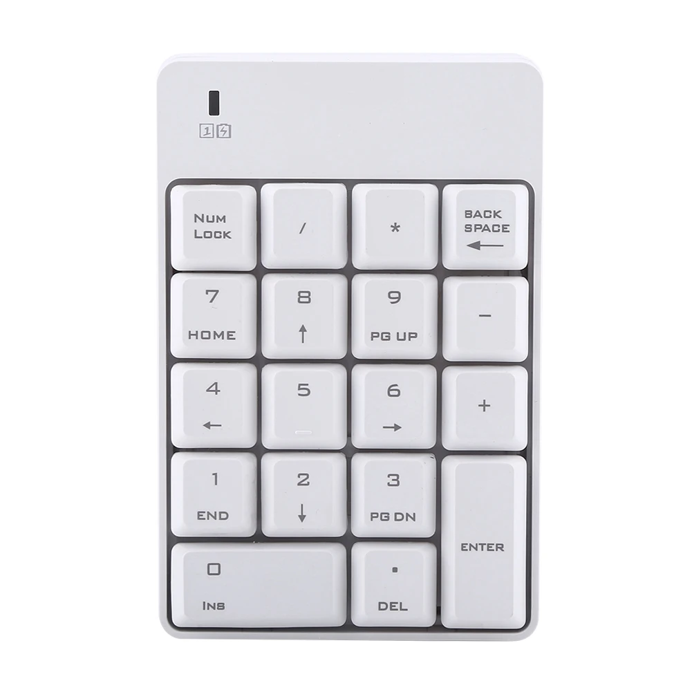 

2.4GHz Wireless USB Mini Numeric Keypad Numpad Number 18 keys Laptop PC Compatible with most computers