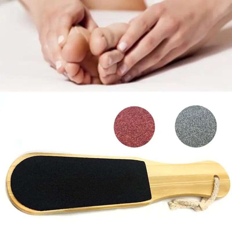 Профессиональная двухсторонняя пилка для педикюра многоразовая наждачная