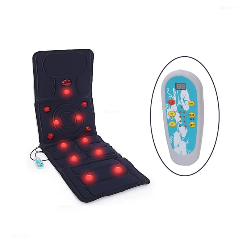 Массажная подушка для всего тела в т.ч. поясницы шеи с подогревом | Красота и