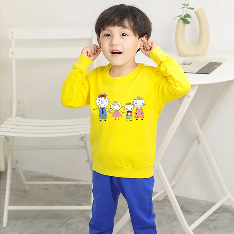 

Children Long Sleeve T Shirt for Boys 2-12 Yrs Clothes Spring Autumn Casual Teen Kids Costume Cotton Cartoon Blue Red White Tops
