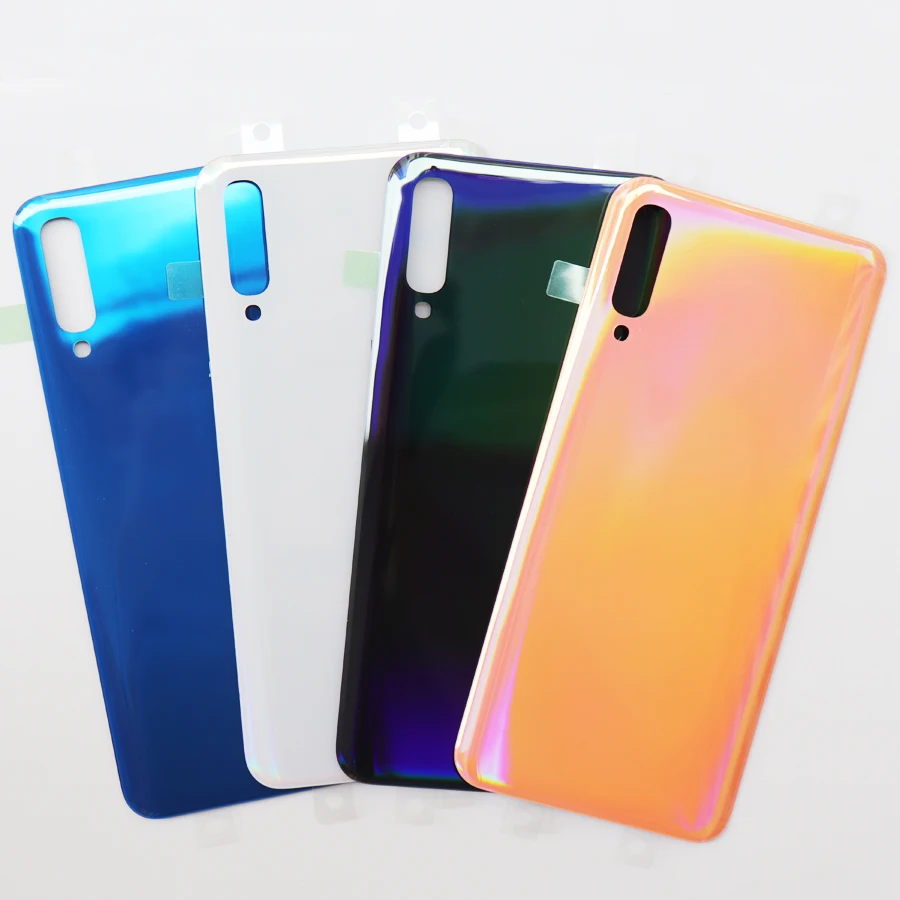 Оригинальная новая Крышка батарейного отсека A50 для Samsung Galaxy A50|Корпусы и рамки